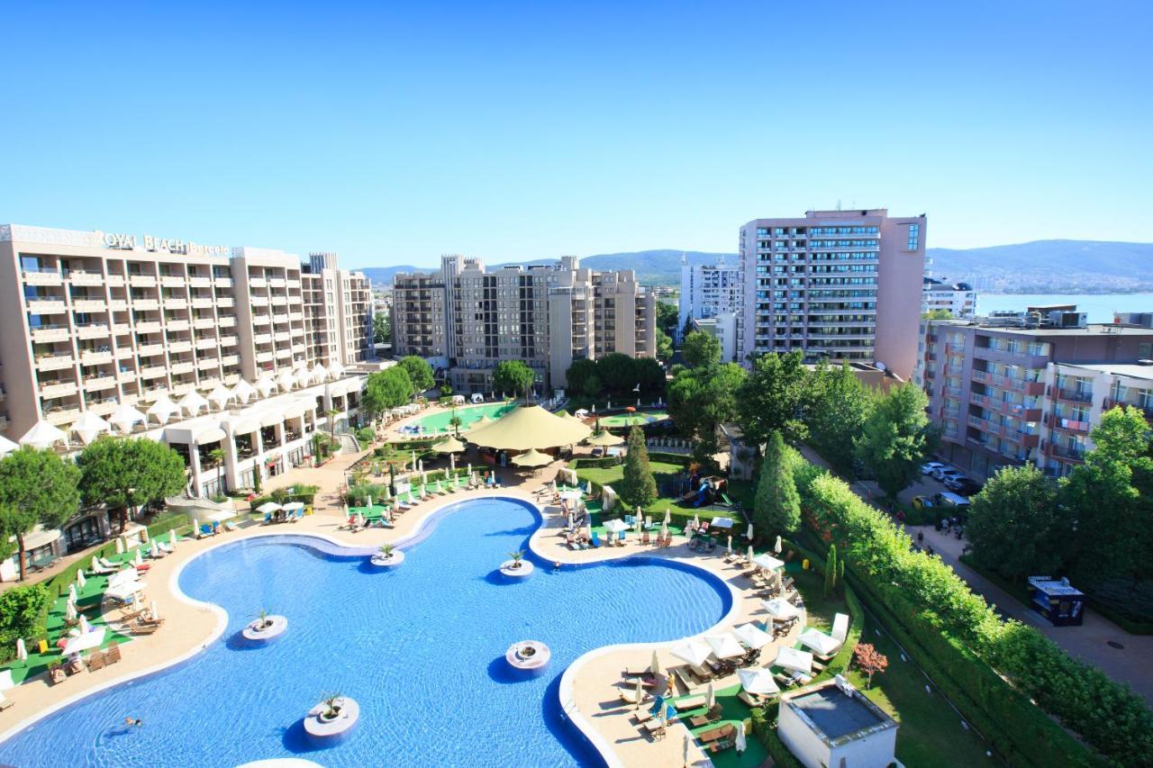 Royal beach Apartament Pool Sea 1 Slantschew brjag Exterior foto
